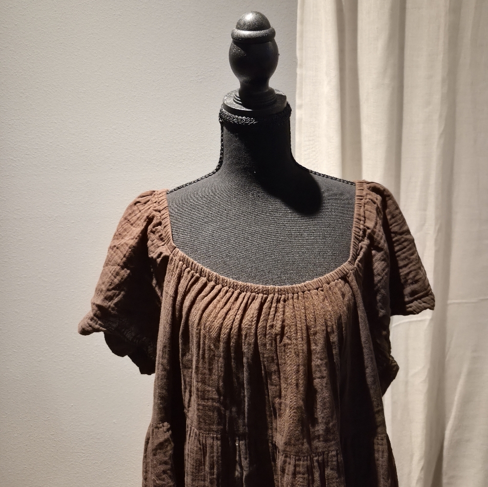 Old Navy Chocolate Mini Dress - Picture 2 of 3